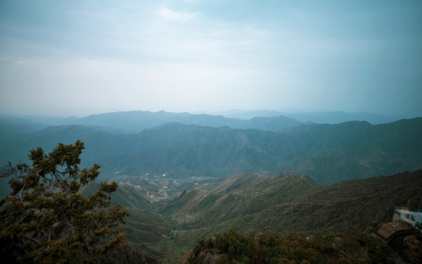 Jabal al-Soudah in Aseer Region. (Saudipedia)