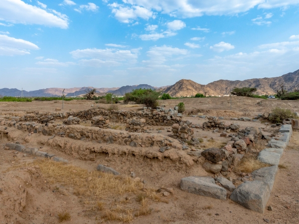 One of the archaeological sites in Najran Province. (Saudipedia)