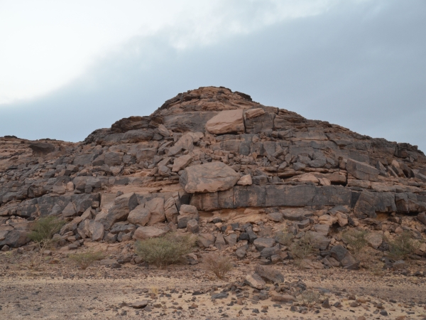 Hima archaeological site in Najran Province. (Saudipedia)