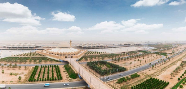 An aerial view of King Khalid International Airport in Riyadh. (SPA)