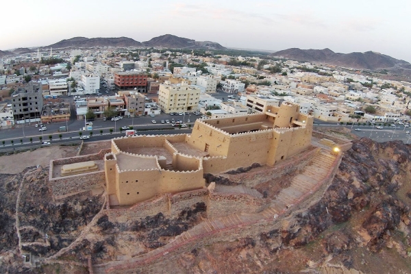 Ayref archaeological castle in Hail. (SPA)