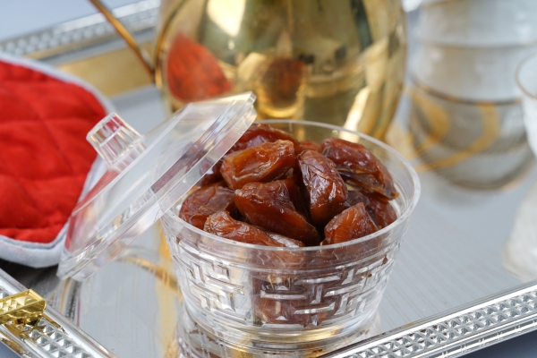 Dates are one of the basics of hospitality with Saudi coffee. (Saudipedia)