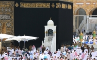 The minbar of the Grand Mosque&#039;s khatib. (Saudipedia)