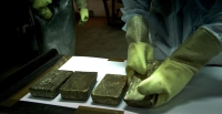 Gold pieces extracted from Mahd Adh-Dhahab mine. (Ma&#039;aden Media Center)