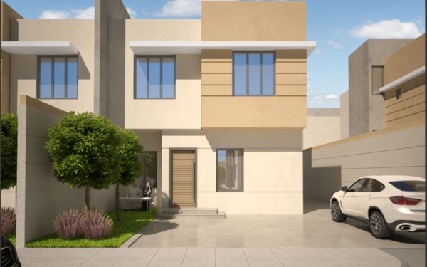 Illustration of a residential unit in King Abdullah Suburb. (Sakani Program Media Center)