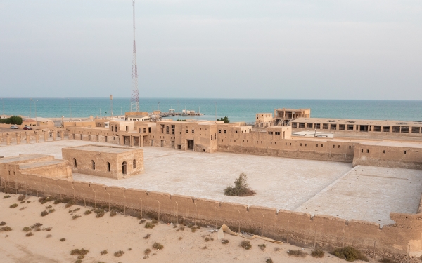 Historical Port of al-Uqair in al-Ahsa, east of the Kingdom. (Saudipedia)