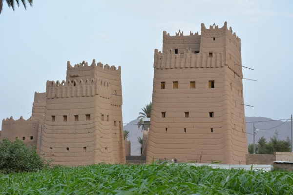 The urban style of the Sarouf villages in Najran City. (Saudipedia)