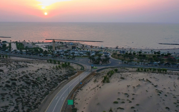 The Corniche of Baysh Governorate in Jazan Province. (SPA)