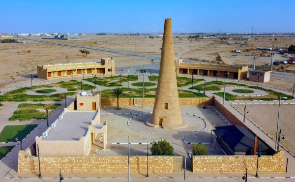 Al-Shinanah Tower in ar-Rass City in Qassim Province. (SPA)