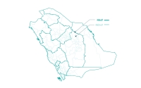 Illustration of provinces and governorates in the Kingdom. (Saudipedia)