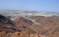 Warqan, one of the highest peaks in Hejaz Mountains, is located southwest of Medina. (SPA)