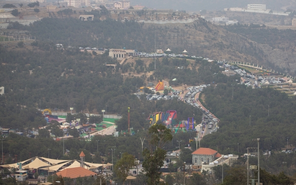 A park in Al-Bahah, the smallest administrative province in the Kingdom in terms of area. (Saudipedia)