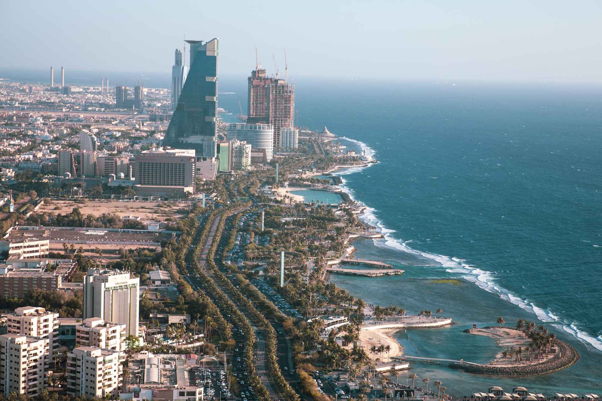 Jeddah waterfront. (Saudipedia)