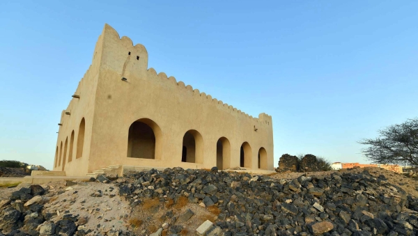 The facade of Urwah Bin al-Zubair Palace. (SPA)