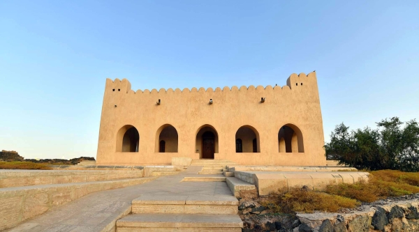 Urwah Bin al-Zubair Palace on the eastern shore of Wadi al-Aqiq. (SPA)