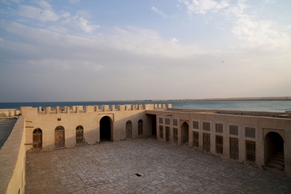 Archaeological landmarks in al-Uqayr port. (SPA)