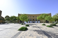 King Abdulaziz Public Library building in Riyadh. (SPA)