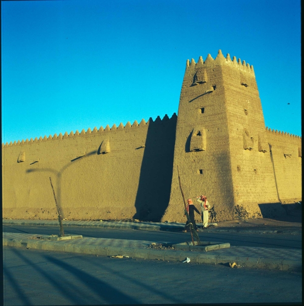 Qishlah archaeological palace in Hail Province. Angelo Bisha. King Abdulaziz Foundation for Research and Archives (Darah)