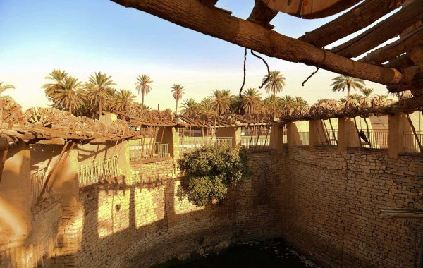 Hadaj Well, one of the most famous wells in the Arabian Peninsula, located north of Tayma&#039;. (SPA)