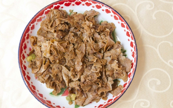 Al-Qursan is one of the popular Qassim dishes. (SPA)