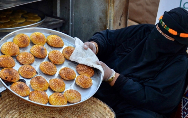 Al-Klija after baking in oven. (SPA)