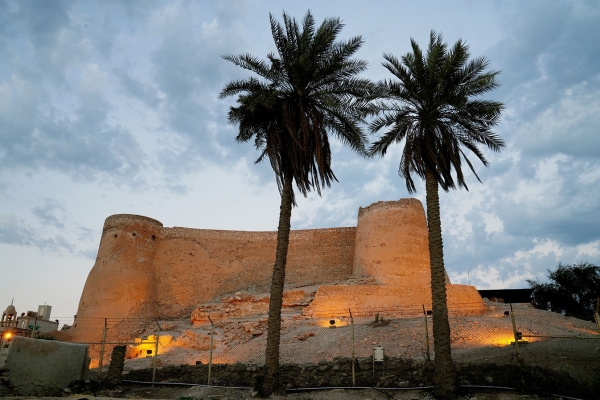 The archaeological Tarout Castle in al-Qatif Governorate, Eastern Province. (Saudipedia)