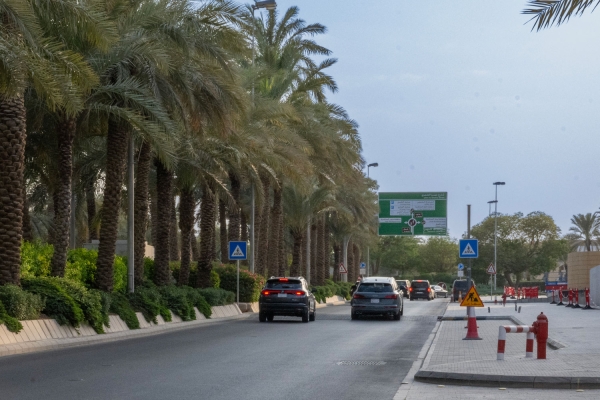 A road in the Diplomatic Quarter in Riyadh City. (Saudipedia)