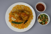 Chicken Mandi dish. (Saudipedia)