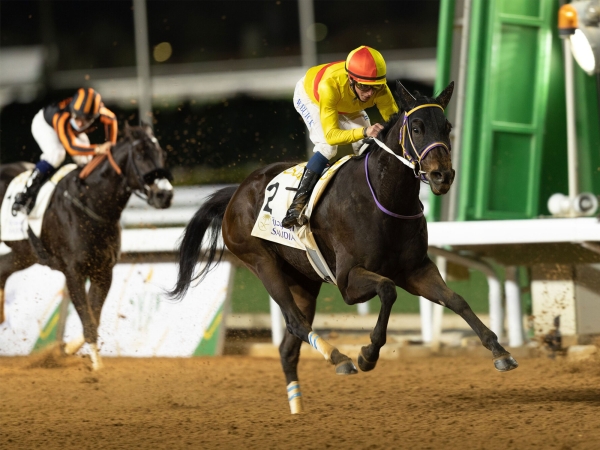 Part of the 2021 Saudi Cup horse races. (Saudi Horse Racing Cup Media Center)