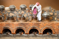 One of the stages of Taif rose distillation. (SPA)