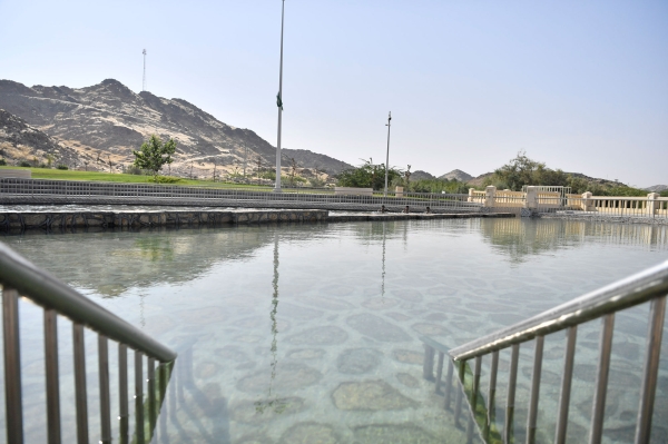 Ain Ghumayqah sulfurous hot spring in al-Lith Governorate, Makkah al-Mukarramah Province. (Saudipedia)