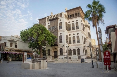 Nassif House, one of the historical monuments located in the heart of Jeddah. (SPA)