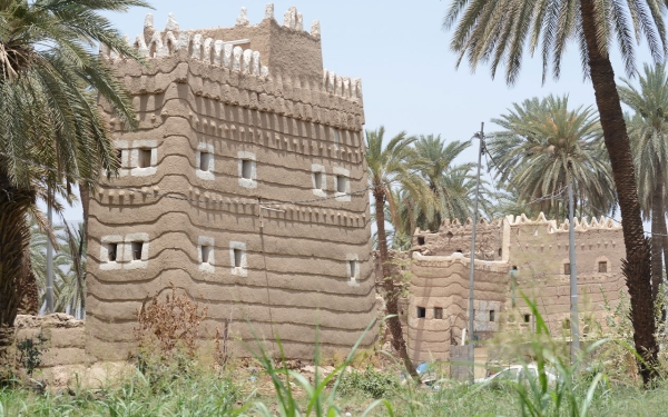 The ancient buildings in al-Qabil Village, located in Najran Province. (Saudipedia)