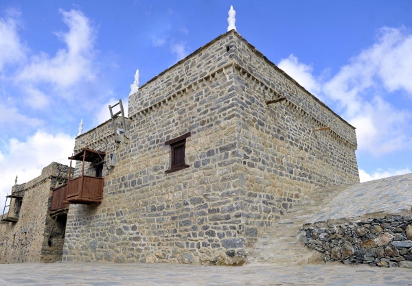 Bin Raqoush Palace in Bahah. (SPA)