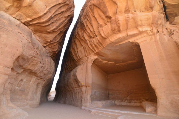 Al-Khuraybah Site from the inside. (SPA)