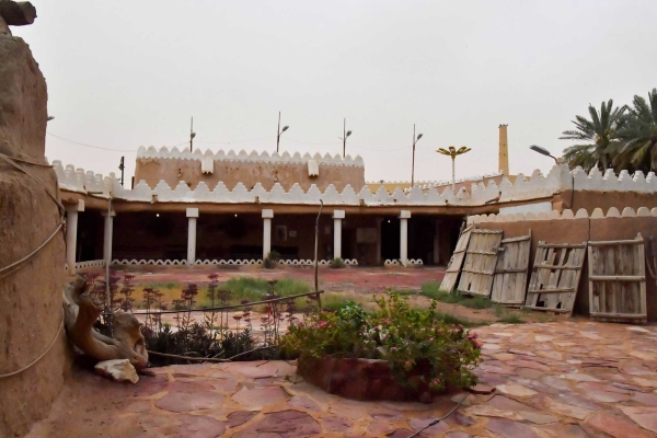 The interior of Naif Historical Palace. (SPA)