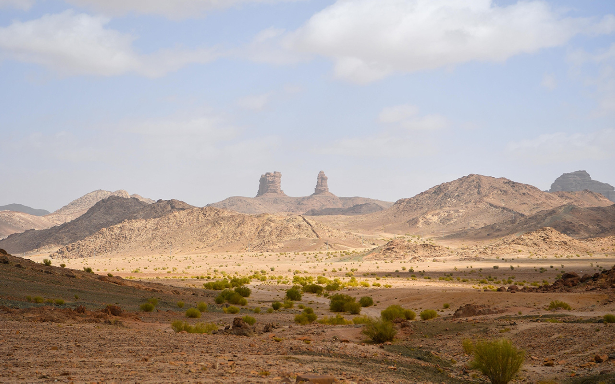 Jabal as-Safinah in Hisma Desert. (SPA)