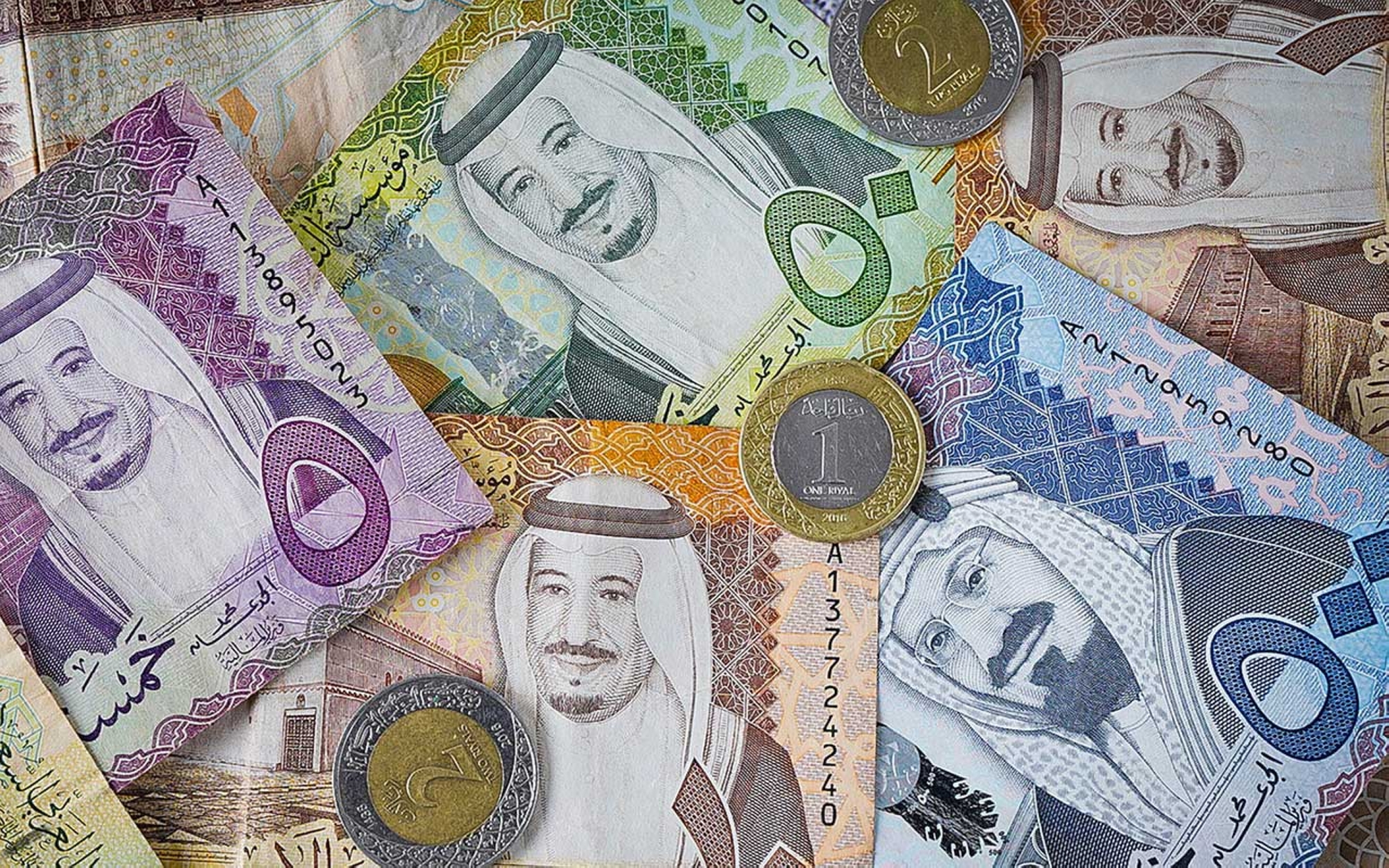 Saudi currencies. (Saudipedia)