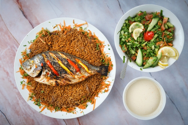 Sayadiyah dish in Tabuk Province. (Saudipedia)