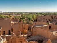 An aerial view of Ushayqir Heritage Village. (Ministry of Culture)