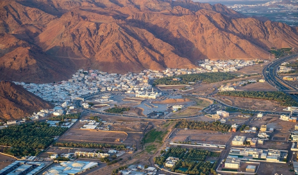 Jabal al-Rumat, located near Jabal Uhud in al-Madinah al-Munawwarah. (SPA)