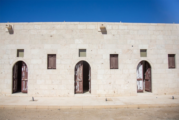 Some of the rooms inside al-Muwaylih Historical Castle. (Saudipedia)