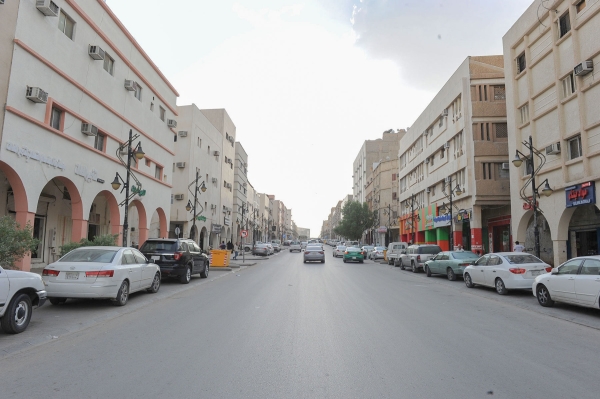 Al-Shumaysi Street in Riyadh City. (SPA)