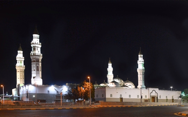 Masjid Quba in al-Madinah al-Munawwarah, the first mosque built in Islam. (SPA)