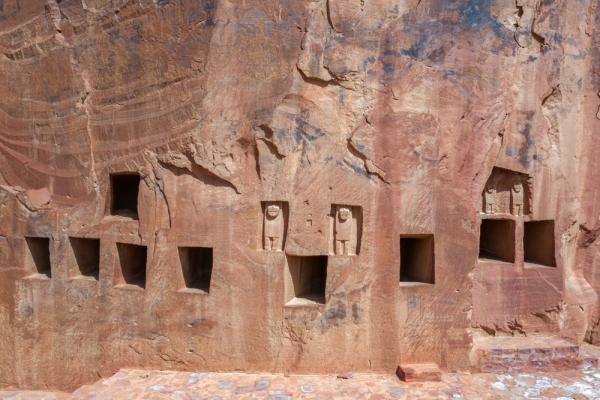 Ruins of the Kingdom of Dadan at al-Khuraybah site. (Ministry of Culture)