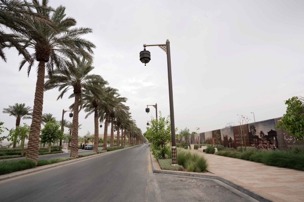 One of the streets in ad-Dir&#039;iyyah Governorate, Riyadh Province. (Saudipedia)