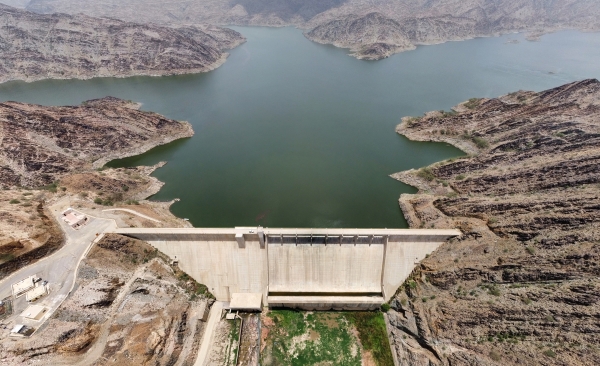 Wadi Baysh Dam in Jazan Province. (Saudipedia)