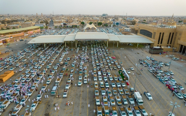 Buraydah Dates Market in Qassim Province. (SPA)