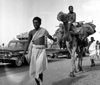 A historical image of the pilgrims of the Grand Mosque. (SPA)