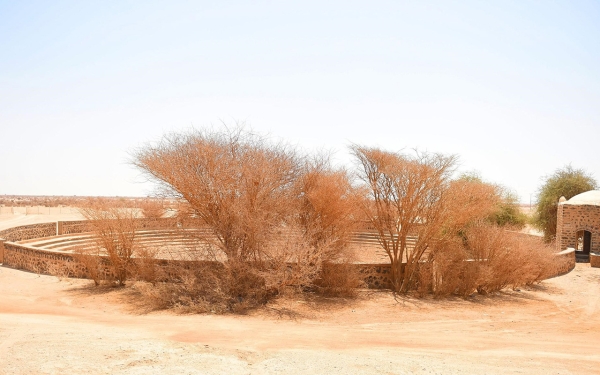 One of the stations on the Basrah Hajj Route. (SPA)